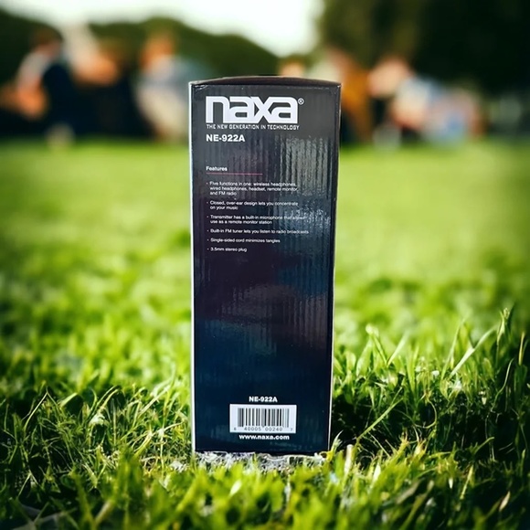 NAXA Professional 5-in-1 Wireless Headphone System NE-922A - Picture 5 of 5